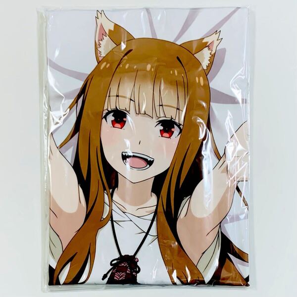 DMMスクラッチ 狼と香辛料 A賞 抱き枕カバー ホロ 描き下ろし 桜スクラッチ (オンラインくじ MERCHANT MEETS THE WISE WOLF) c