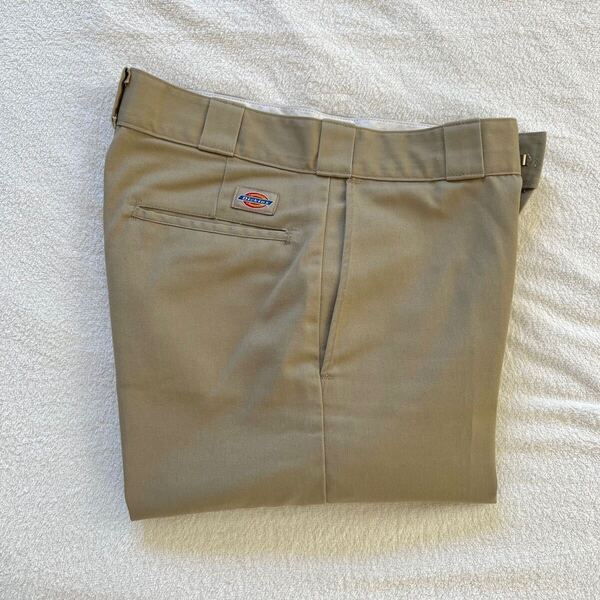 Dickies ディッキーズ 874 usa製 ワーク パンツ 90年代 ヴィンテージ TALON 42 ジップ アメリカ製 米国製 29 30 ベージュ