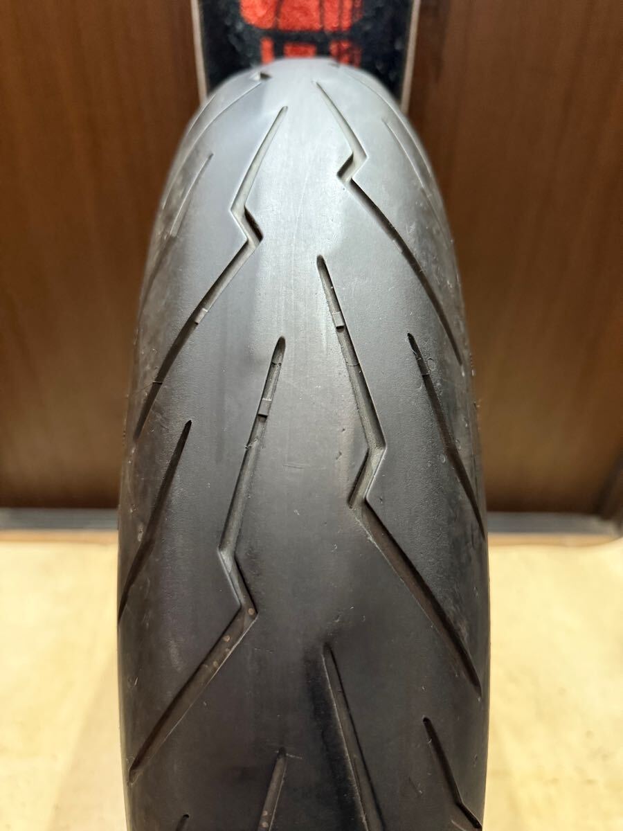前後セット ピレリ ディアブロ ロッソ IV コルサ 120/70ZR17 180