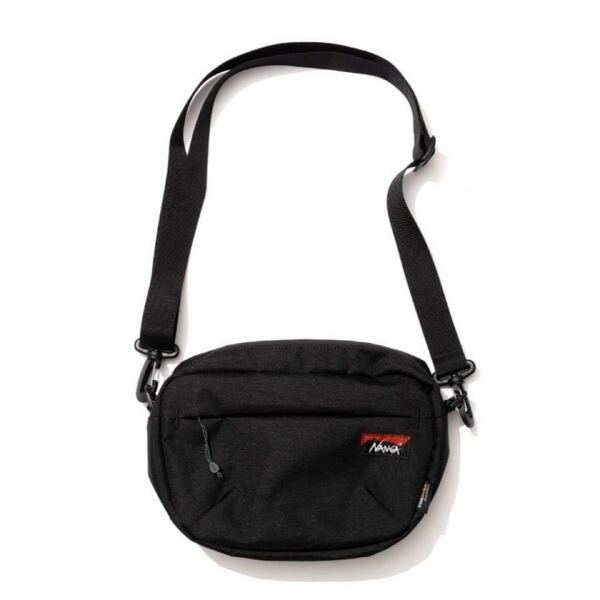NANGA CODURA FABRIC SHOLDER BAG BLK ナンガコーデュラファブリックショルダーバッグ ブラック