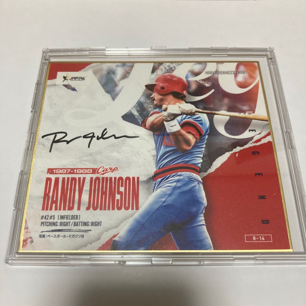 28枚限定 Randy Johnson ランディ ジョンソン 直筆サインカード