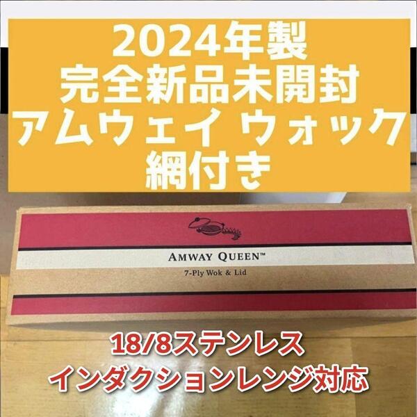2024年製 新品未開封 現行最新型 Amway アムウェイ ウォック 網付き@