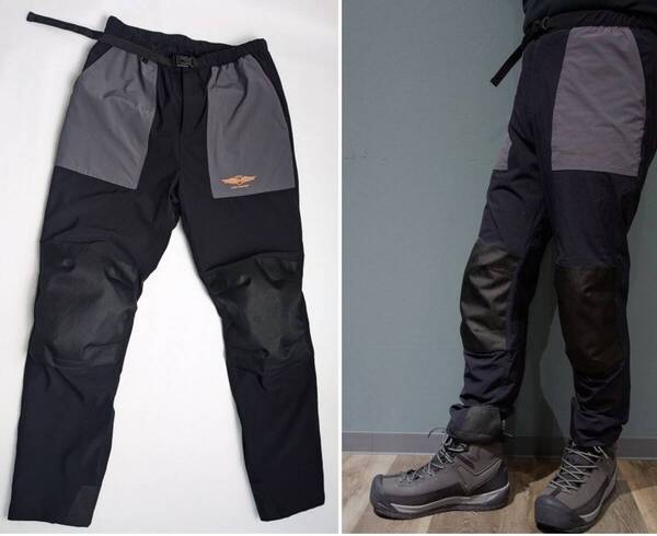 ★新品未使用★ LAST 1点 MC works MCワークス プロテクトロングパンツライト PROTECT LONG PANTS LIGHT BKxGR 2XL フィッシングパンツ