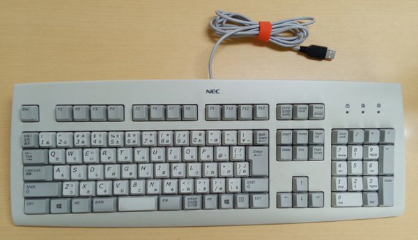 NEC 純正日本語キーボード KU-1778 USB接続 4