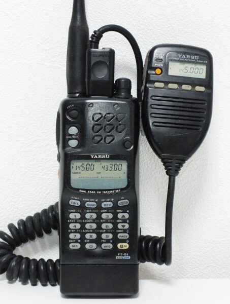 YAESU FT-51 デュアルバンドトランシーバー Yahoo!オークション -「yaesu ft-51」(トランシーバー