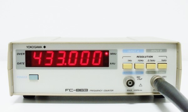 Yokogawa FC863 周波数カウンター Yahoo!オークション -「fc863 周波数カウンター」(アマチュア