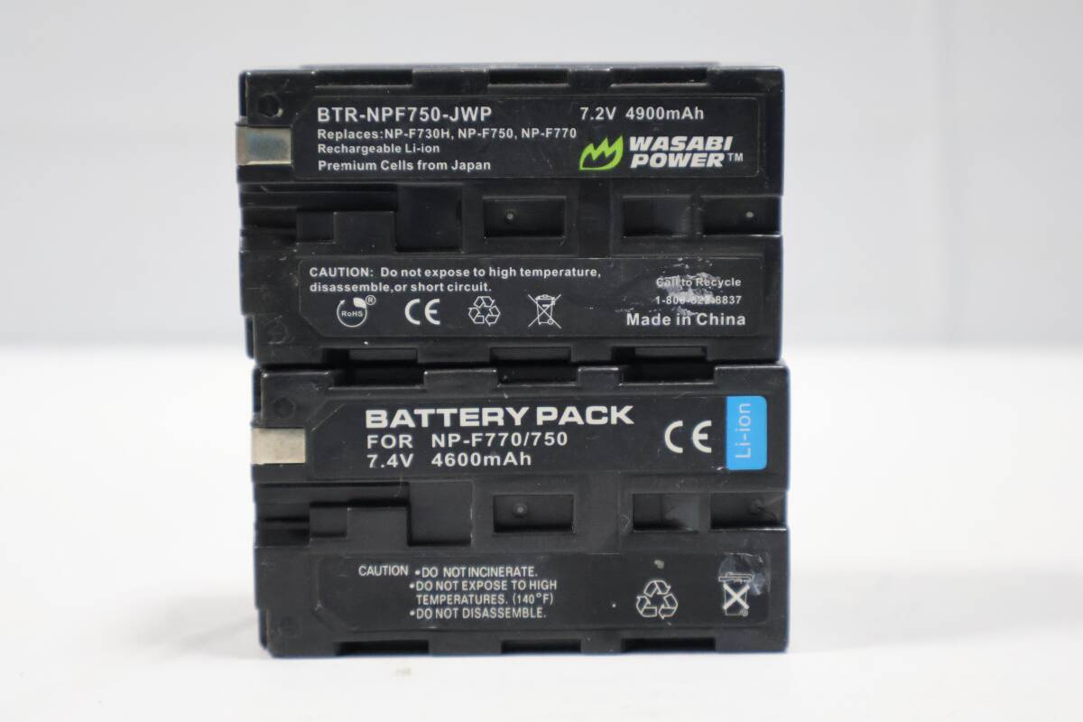 SONY - 最終値引　新品未開封　3個セット　NP-F770 2025年最新】Yahoo!オークション -sony np-f770の中古品・新品