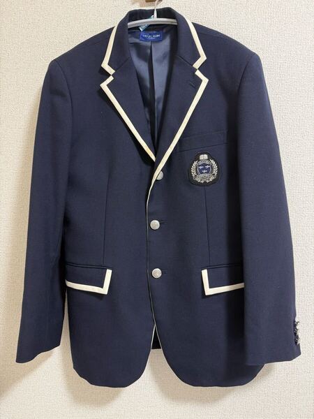 クリーニング済み 創志学園 男子 ブレザー 170A 紺ブレザー 岡山県 野球部 高校野球 学ラン 学生服 海軍型 制服 演劇やコスプレなどに