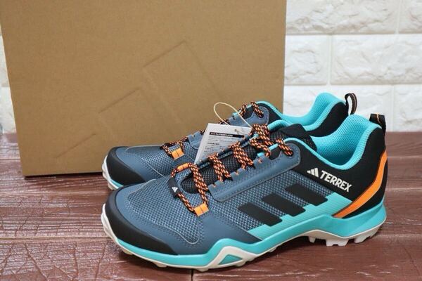 新品 27㎝ adidas アディダス Terrex AX3 メンズ トレイルシューズ アウトドアシューズ ハイキング レガシーブルー