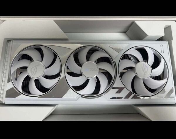 【美品】ROG STRIX RTX 4090 WHITE OC 純正クーラー+付属品一式