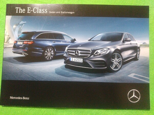 c 送料無料【メルセデス・ベンツ Eクラス セダン/ステーションワゴン】カタログ 2019年3月 Mercedes-Benz E-Class Sedan/Stationwagon