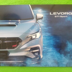 c 送料無料【スバル レヴォーグ STI スポーツ】カタログ 2021年11月 VN5/VNH SUBARU LEVORG STI Sport EX/R/R EX 1.8/2.4