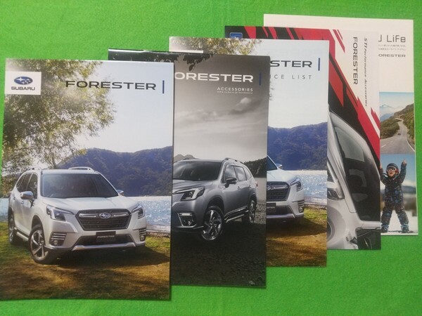 c 送料無料【スバル フォレスター】カタログ 2021年8月 SKE/SK5 SUBARU FORESTER Touring/X-BREAK/Advance/SPROT AWD