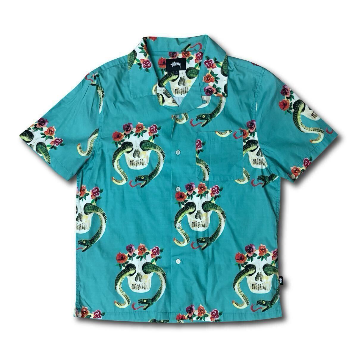 Yahoo!オークション -「stussy オープンカラーシャツ」の落札