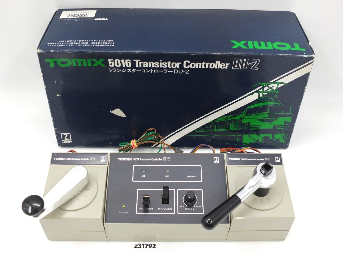TOMIX トランジスタコントローラーDU-2 速度計・KATOフィーダー