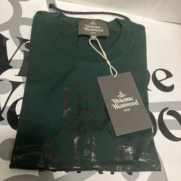 送料込●新品● Vivienne Westwood 半袖Tシャツ42 黒B 日本製 定番ビッグオーブ コットン100% ヴィヴィアンウエストウッド ビビアン