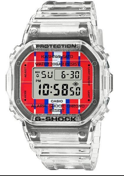 カシオCASIO G-SHOCK Gショック ジーショック カーボンコアガード構造 付替えベルト 佐藤 可士和 DWE-5600KS-7JR【国内正規品】