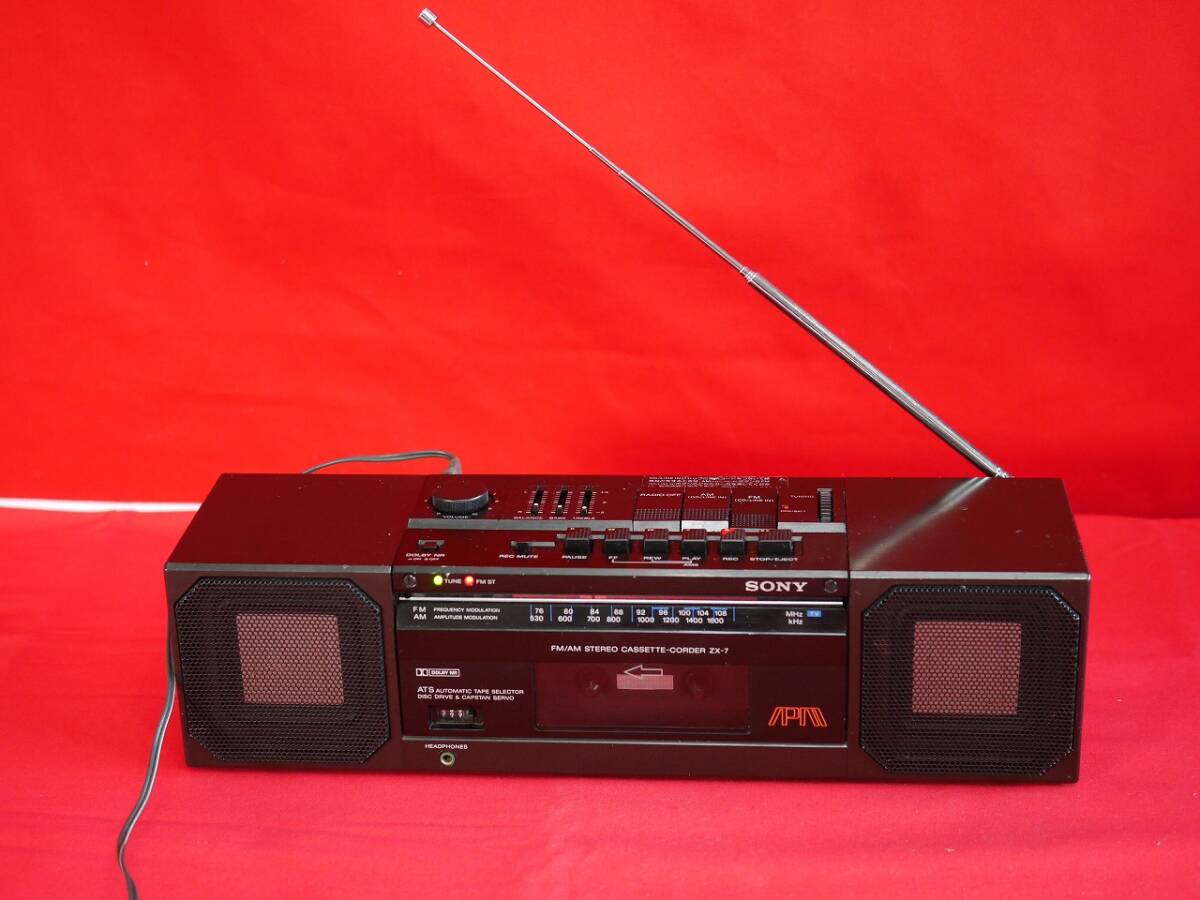 昭和レトロ】SONY ZSX-5000 CDラジカセ 動作確認済 ジャンク出品