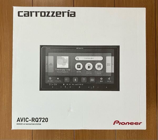カロッツェリア 楽ナビ 9インチ フルセグ AVIC-RQ720 【付属品未使用】地デジ Bluetoothパイオニア carrozzeria 楽NAVI カーナビ Pioneer