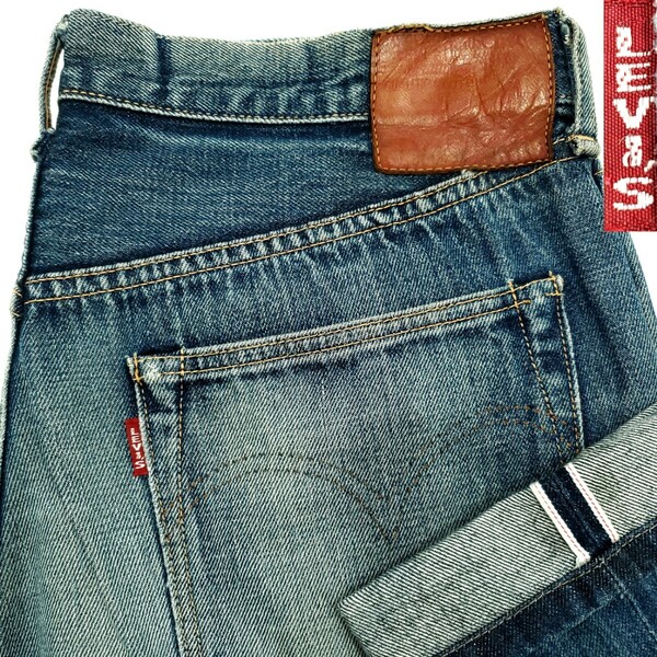 大戦モデル W36◆Levi's S501XX◆日本製ビンテージ復刻ジーンズ大きいサイズ44501リーバイスビッグE赤耳BIGEメンズデニムレプリカLVC 1079