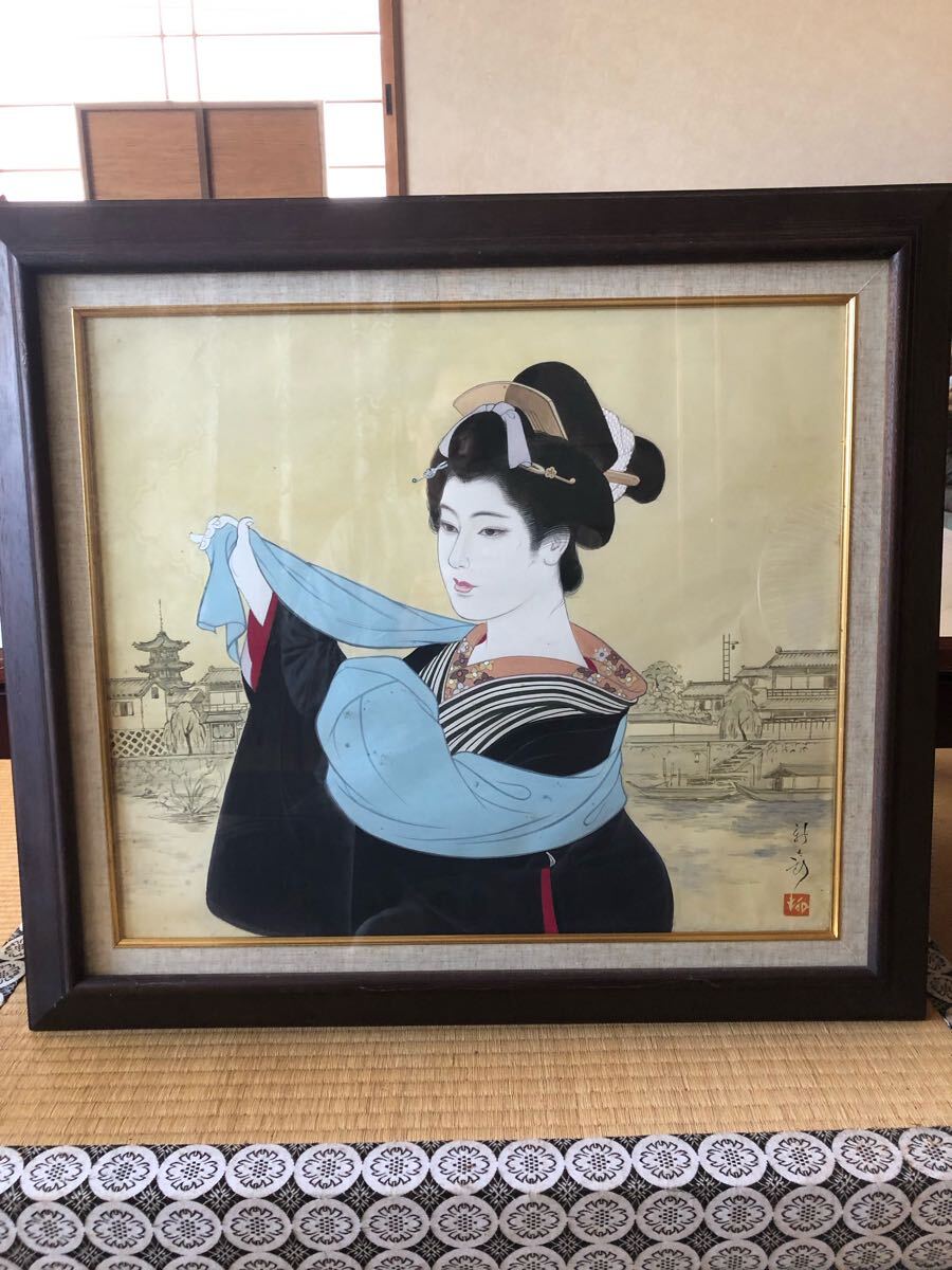 Yahoo!オークション -「美人画」(日本画) (絵画)の落札相場