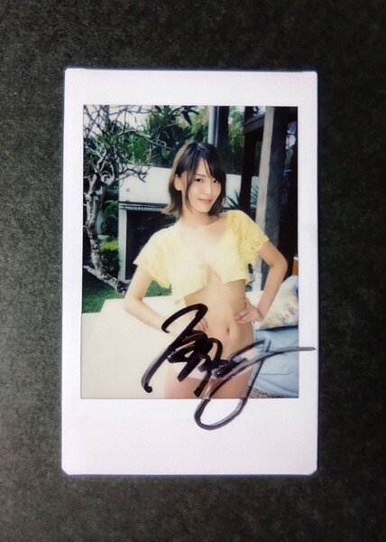 奈月セナ DVD 購入特典 直筆サイン入り 現場チェキ 痴人の愛