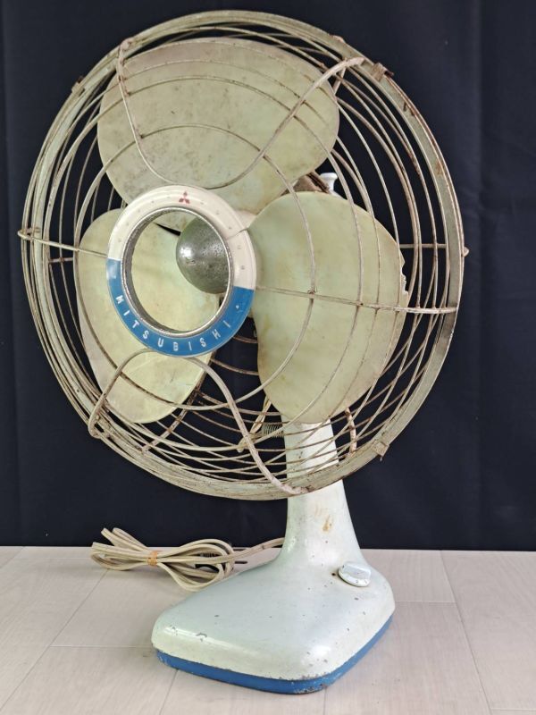 三菱 ACELECTRIC FAN DM-12GD 扇風機 昭和レトロ 動作済 Yahoo