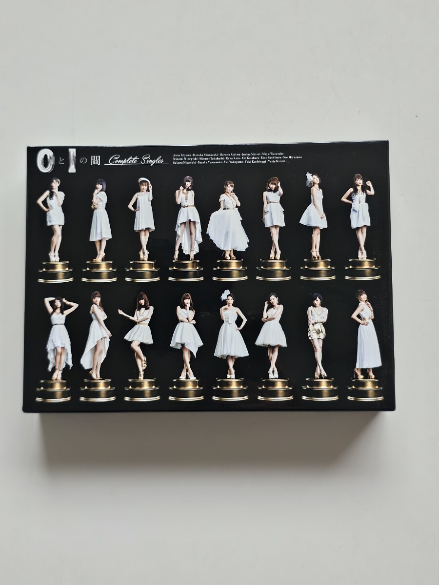 特典写真5枚付き AKB48「0と1の間」Complete Singles 3CD+DVD