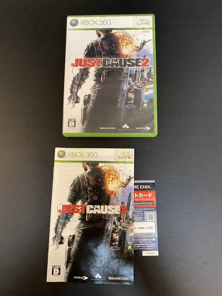 送料無料 Xbox360★ジャストコーズ2 ジャスコ★used☆Just Cause 2☆import Japan