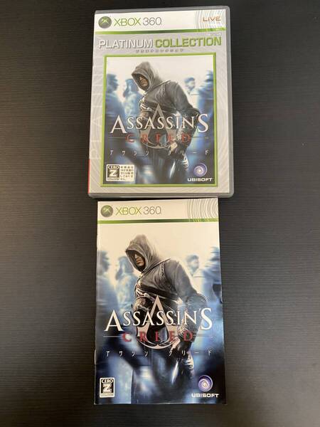 送料無料 Xbox360★アサシンクリード プラチナ版★used☆Assassin's Creed☆import Japan