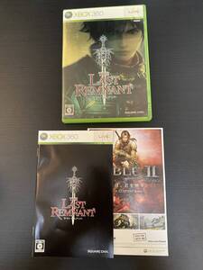 送料無料 Xbox360★ラストレムナント★used☆Last Remnant ☆import Japan