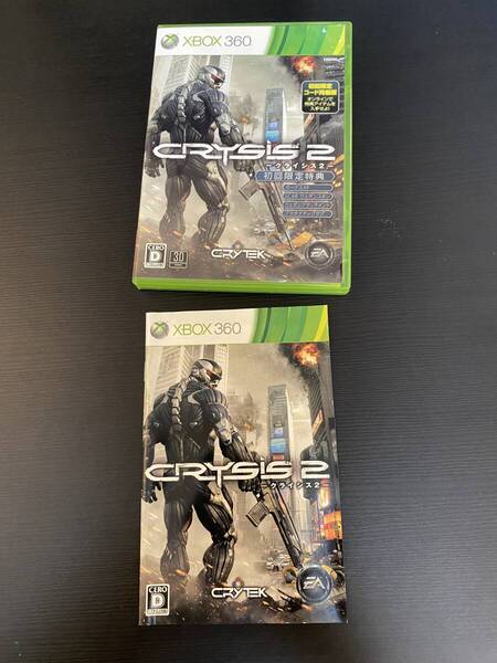 送料無料 Xbox360★クライシス 2★used☆Crysis 2☆import Japan