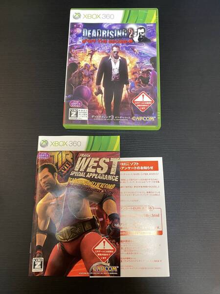 送料無料 Xbox360★デッドライジング2 オフ・ザ・レコード★used☆Dead rising Off the record☆import Japan