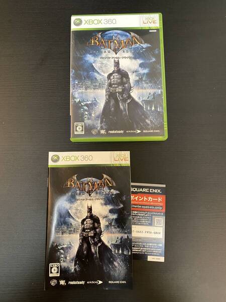 送料無料 Xbox360★バットマン アーカム・アサイラム★used☆Batman Arkham Asylum☆import Japan