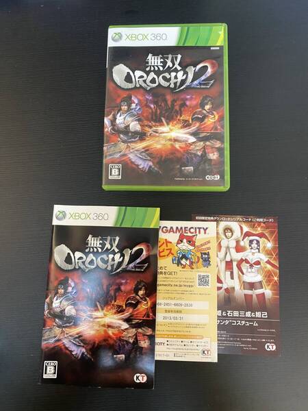 送料無料 初回版 Xbox360★無双オロチ2★used☆Musou Orochi 2☆import Japan