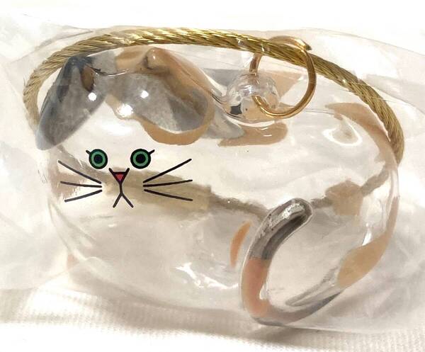 ■【即完・未使用品!】 うちの子のけだまだま 三毛猫 ペットの毛の入れ物 カプセルトイ ガチャ■