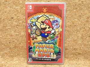 【中古 良品】Nintendo Switch ペーパーマリオRPG ゲームソフト《全国一律送料430円》(QFA326-2)