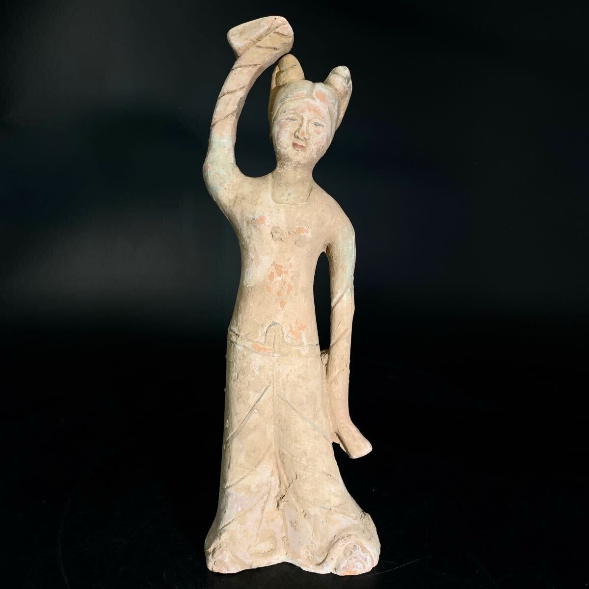 中国美術 古玩 色絵陶人形 陶器人形 高さ約25cm 置物 オブジェ 古董品 2025年最新】Yahoo!オークション -中国陶器人形の中古品・新品