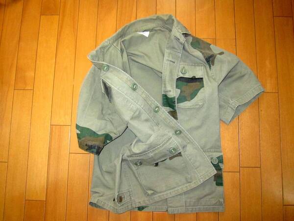 ☆送料無料、表示価格で落札☆裏原宿ファッション montage Jacket Type.M.T.G. モンタージュ シャツ ジャケット 半袖 アーミー 迷彩 Size.M