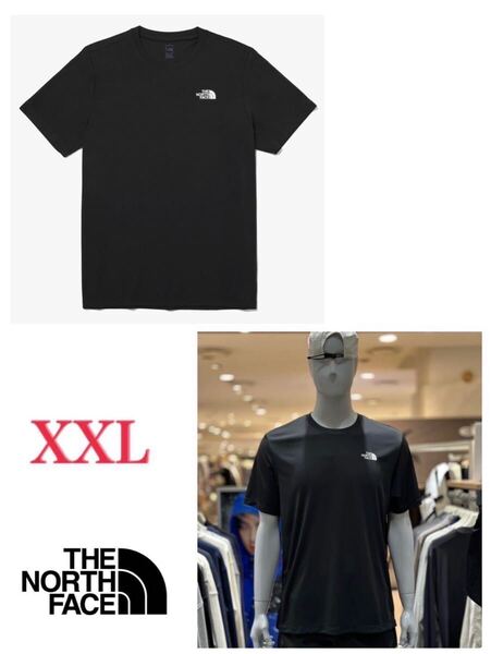 THE NORTH FACE ノースフェイス リカバリーラウンドTシャツ メンズ レディース 半袖 ブラック XXL 海外限定