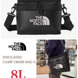 THE NORTH FACE ノースフェイス キャンプクロスバッグ クーラーボックス 保冷バッグ 8L ブラック 海外限定