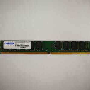 保証あり ADTEC製 PC4-2400/2133 DDR4 UDIMM VLP 1.2V 8GB サーバ 288Pin M488004 ハーフハイトメモリ ECCあり