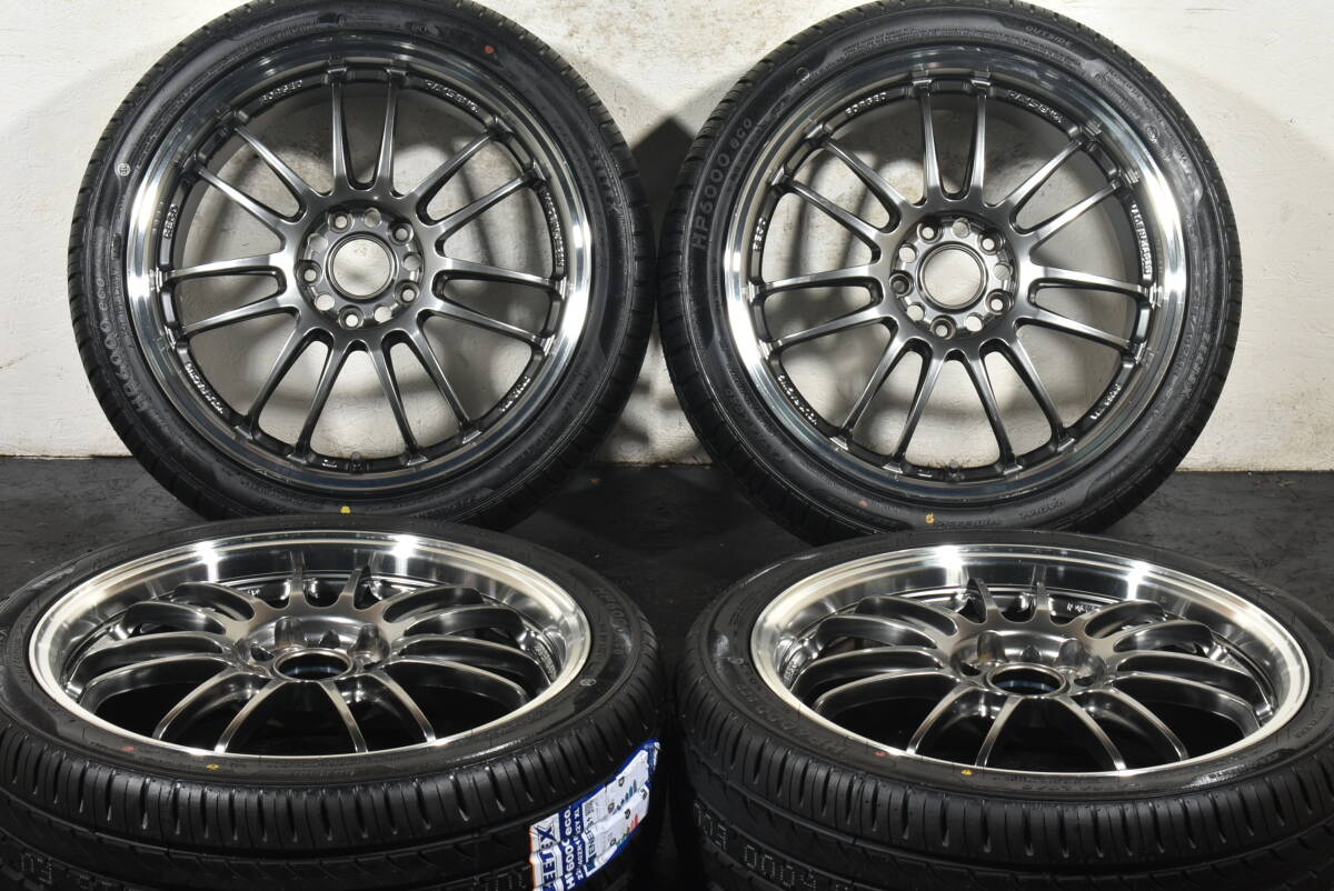 RAYS RE30 5x114.3 18インチ 鍛造ホイール RAYS Volk Racing RE30 18x9.5JJ +28 5H PCD114.3 Forged Silver