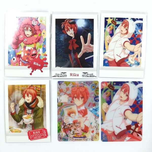 アイドリッシュセブン■七瀬陸■ぱしゃこれ 原作版 メタルカードコレクション メタカ カード アイナナ 6枚セット