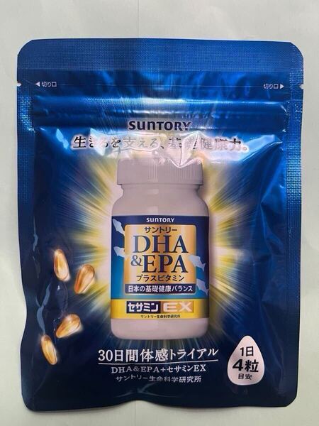 SUNTORY DHA&EPA セサミンEX 1袋1か月分 120粒