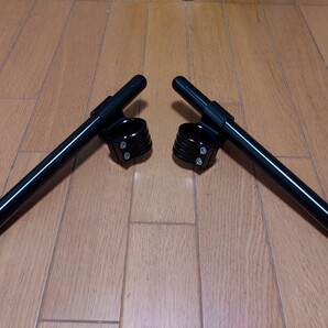 セパレートハンドル 35ミリ 35Φ セパハン 35パイ 20ミリアップ SR400 ブラック ハンドル 35mm カフェレーサー アルミ