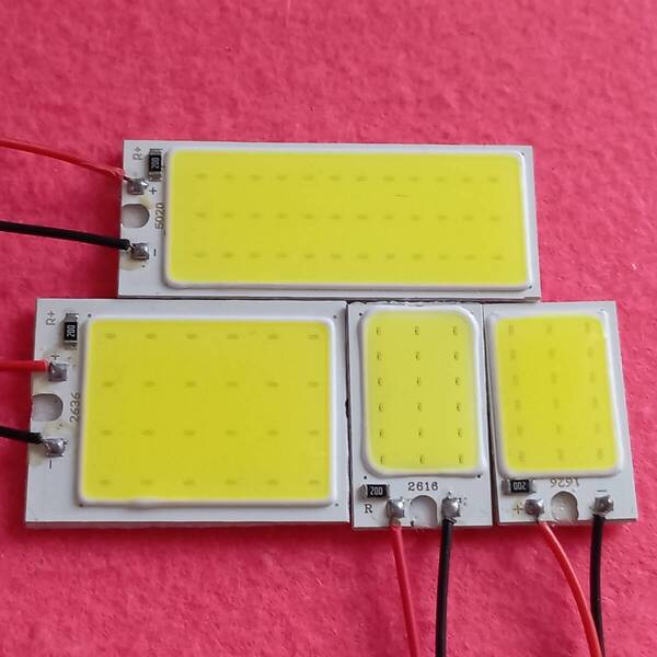 LA600 610S タント 超爆光!T10 LED ルームランプ COB全面発光 4個セット ホワイト ダイハツ /c36/c24/c18