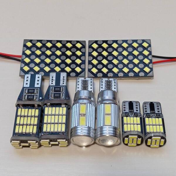 JC1 JC2 ライフ 超爆光!T10 LED ルームランプ バックランプ ポジション ナンバー灯 8個セット ホワイト ホンダ /s24/45/10/26