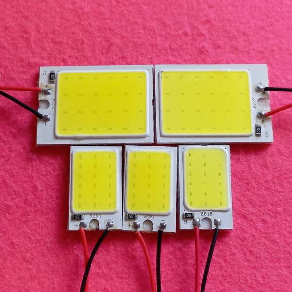 AZR60系 ヴォクシー ルームランプ 5個セット T10 LED COB全面発光 超爆光 ホワイト トヨタ /c18/c24