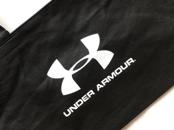 【送料無料】 アンダーアーマー 不織布 トートバッグ ファスナー付 ショップ袋 福袋(空)UNDER ARMOUR 黒